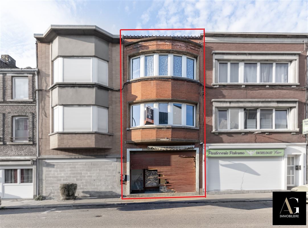 AG Immobilière - Agence Immobilière à Liège : Bien à vendre : Immeuble mixte : Rue Ferdinand Nicolay 135 4102 OUGRÉE