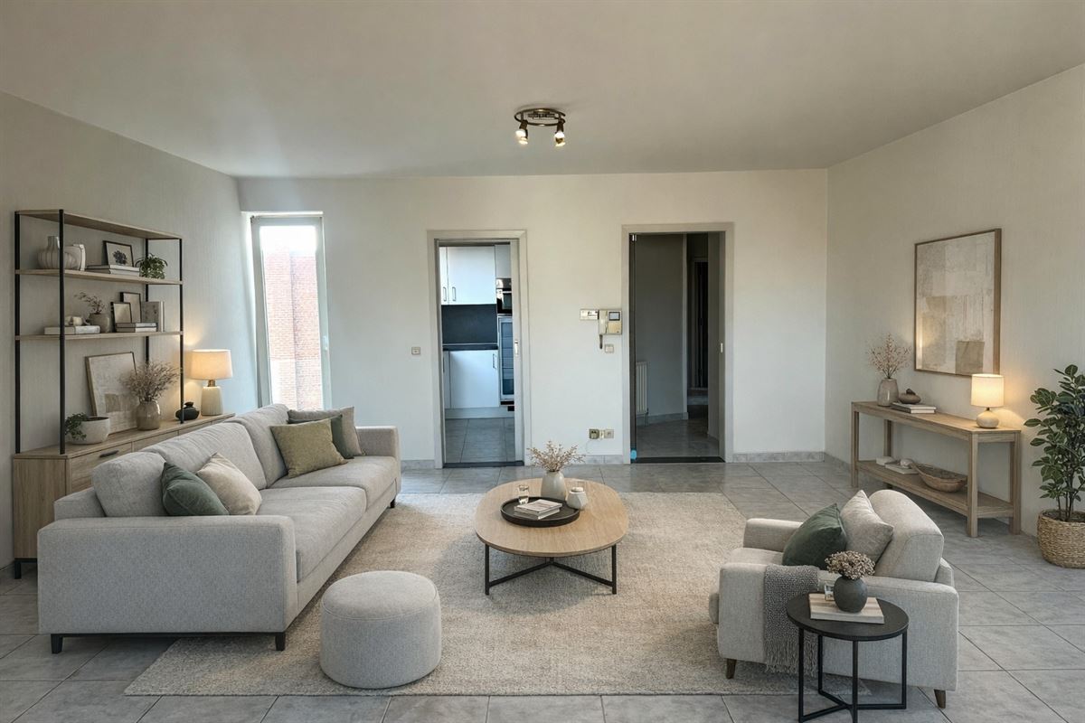 Appartement met terras en staanplaats in het centrum
