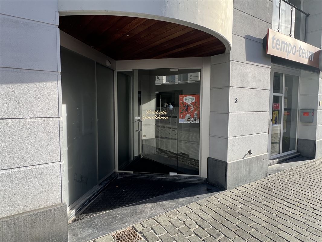 Appartement met terras en staanplaats in het centrum