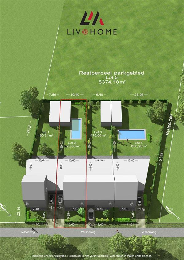 Bouwgrond HOB te 2000 ANTWERPEN (België) - Prijs &euro; 245.000