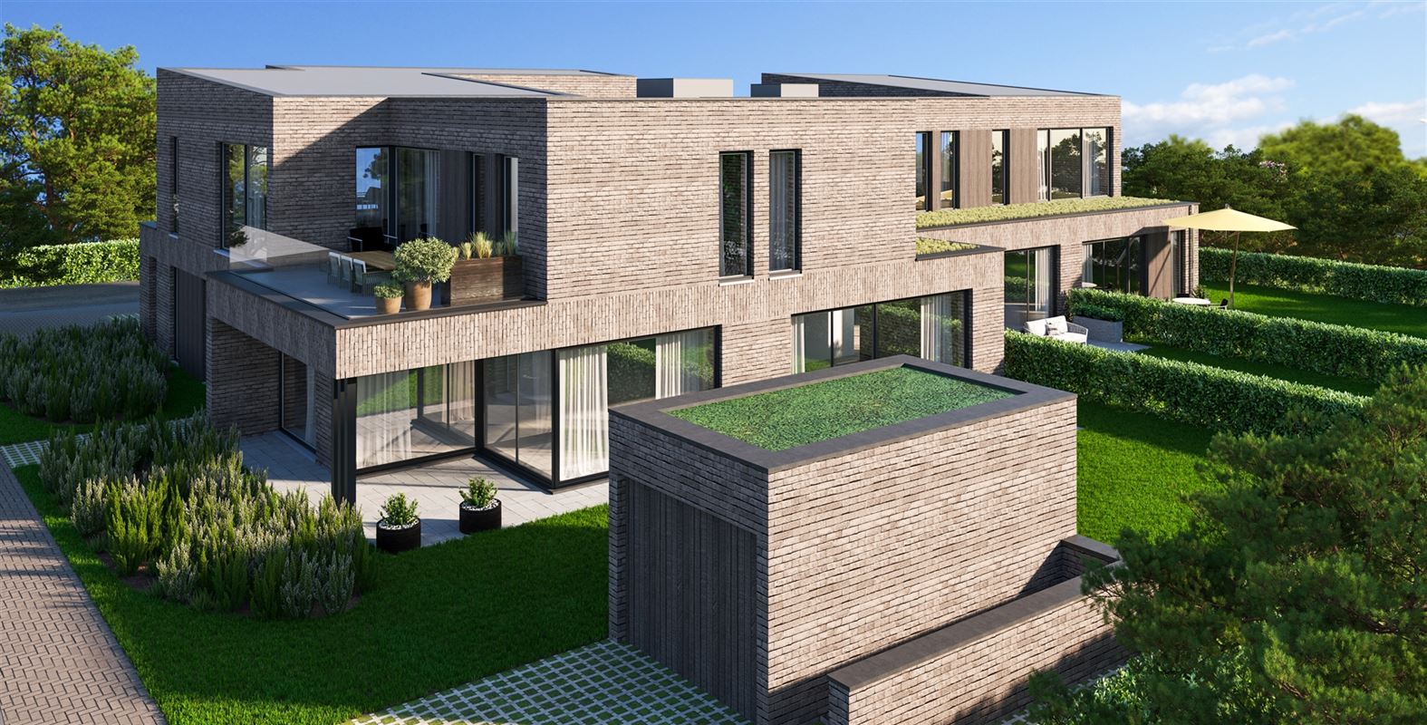 Image 2 : Apartemnt with garden IN 3053 Haasrode (Belgium) - Price 476.000 €