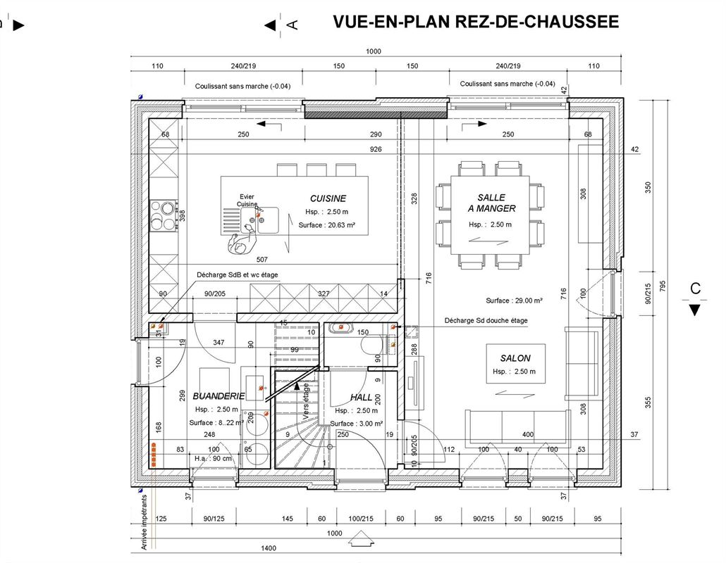 Maison neuve: première occupation!!