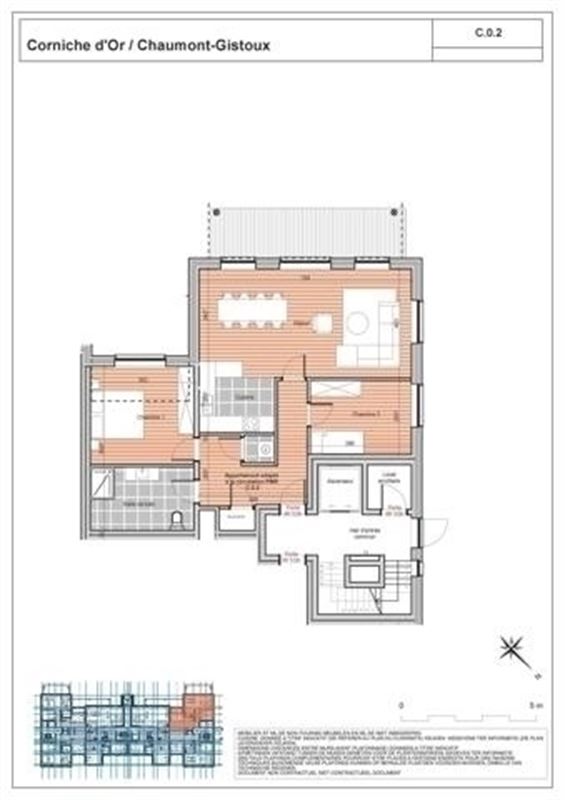 Corniche d'Or - Appartement rez-de-chaussée - C.0.2