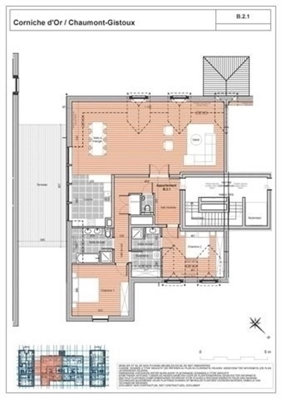 Corniche d'Or - Appartement 2ème étage - B.2.1