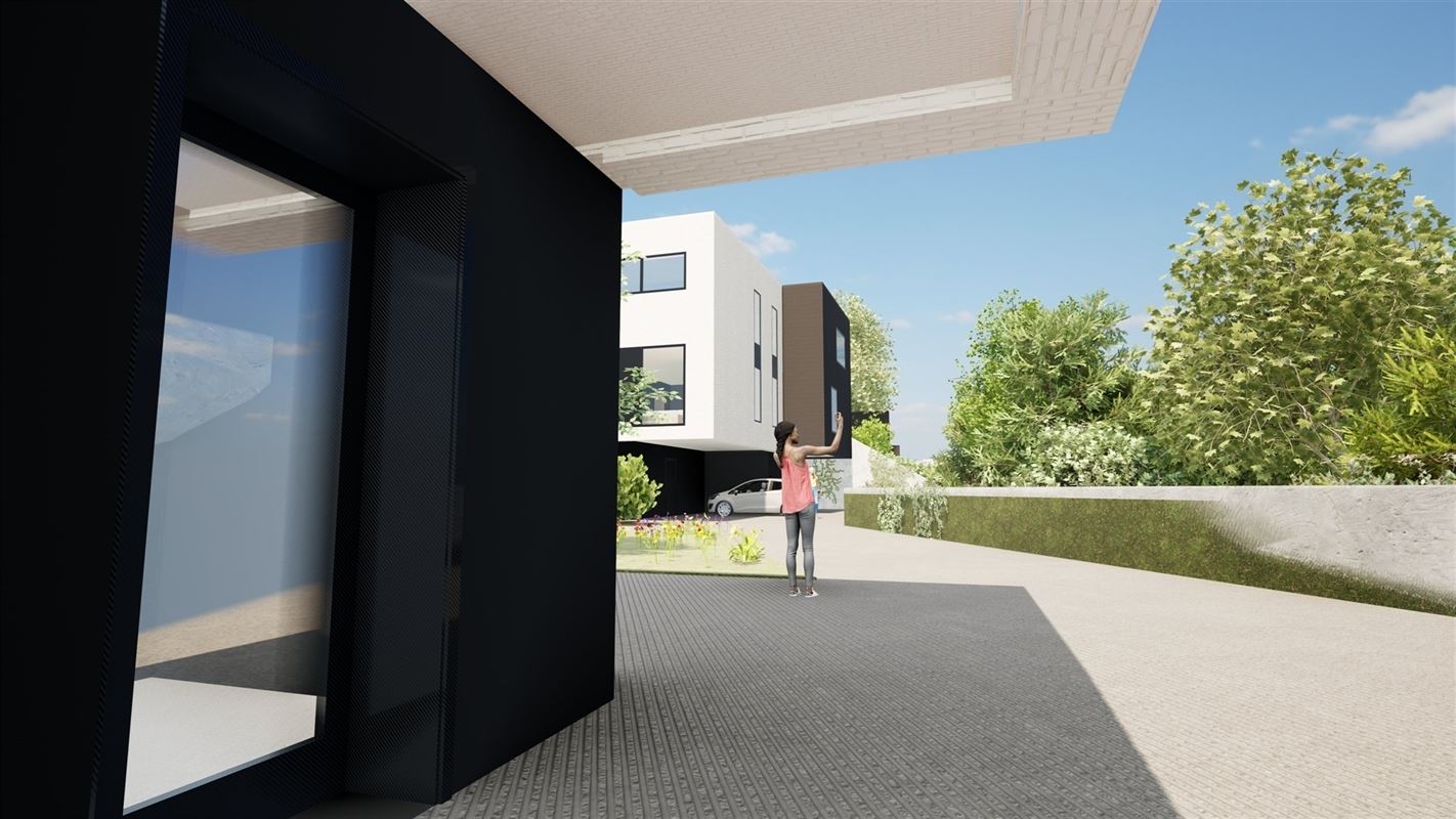 Maison neuve contemporaine au coeur d'un site verdoyant