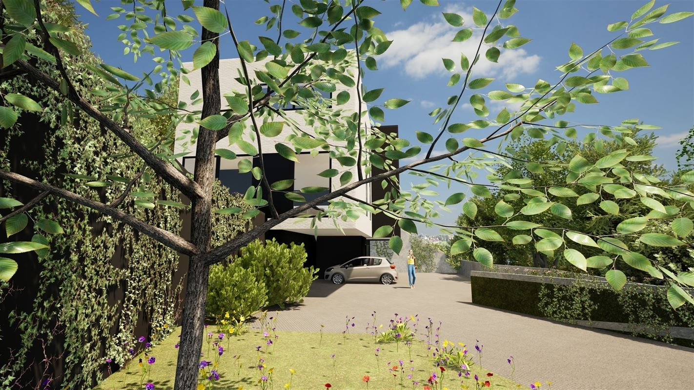 Maison neuve contemporaine au coeur d'un site verdoyant