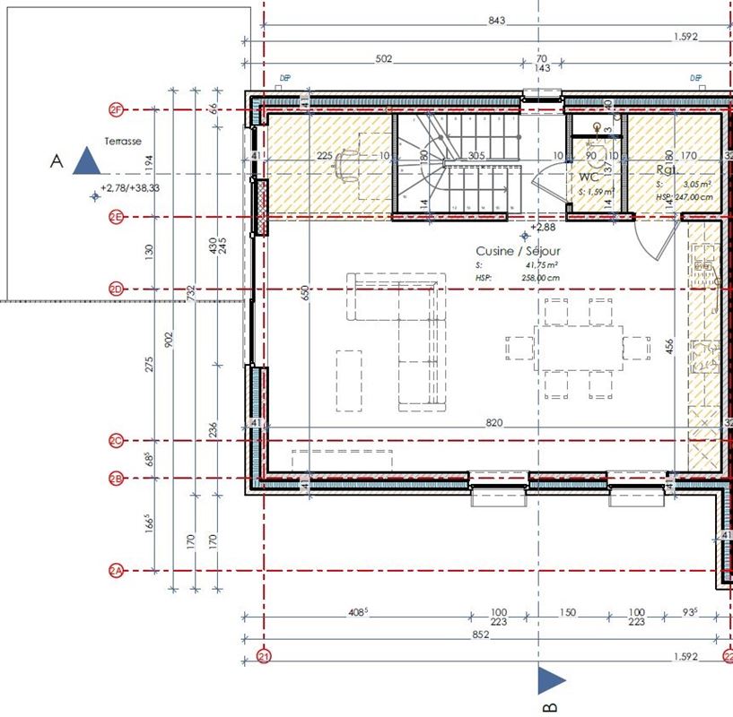 Maison neuve contemporaine au coeur d'un site verdoyant