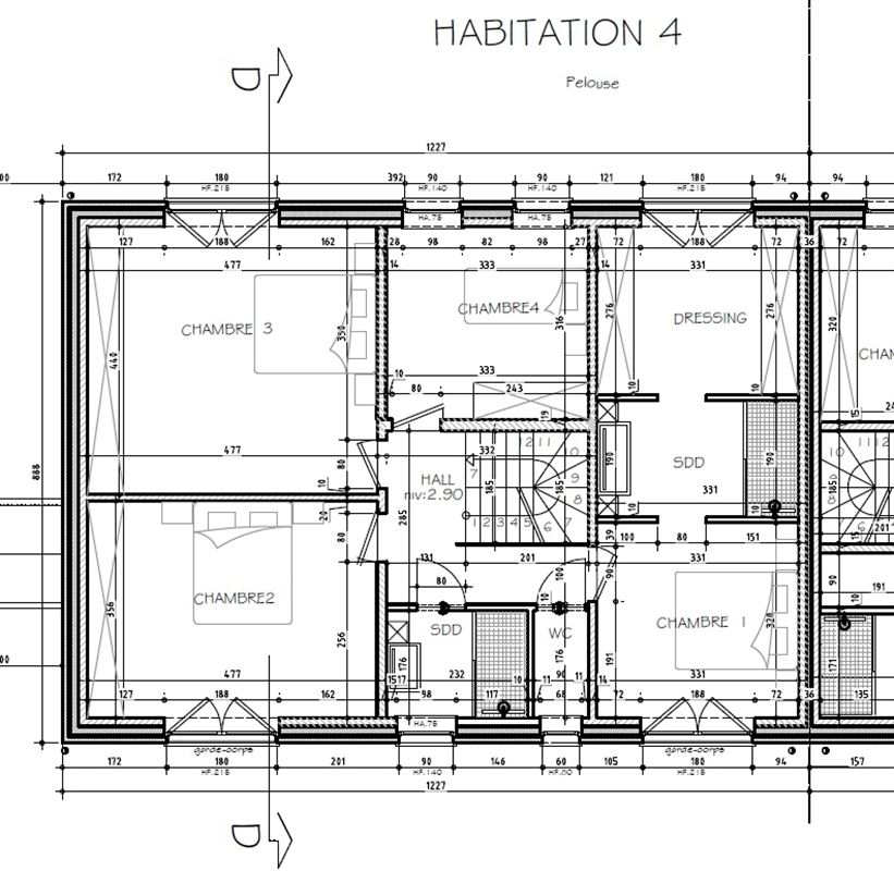 Les Jardins d'Inchebroux - Maison Daphné