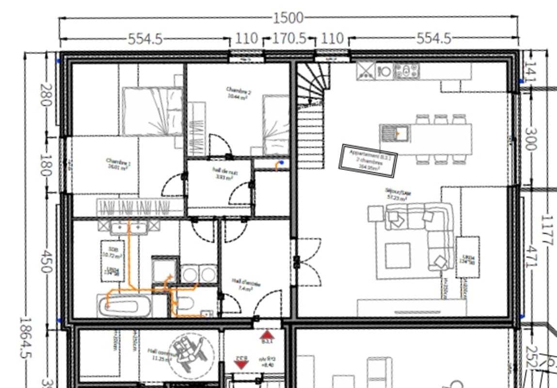 Superbe appartement 3ch presque neuf! ! PEB A!