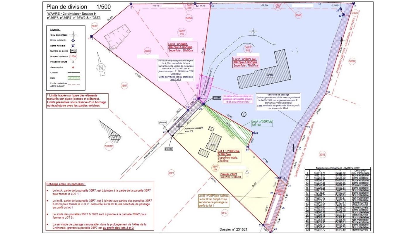 Magnifique terrain boisé dans un "clos privatif"