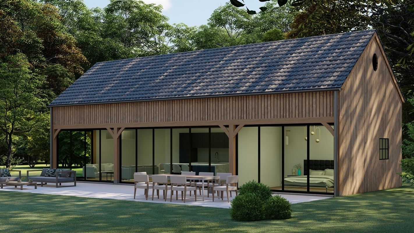 Projet neuf : Magnifique villa en chêne