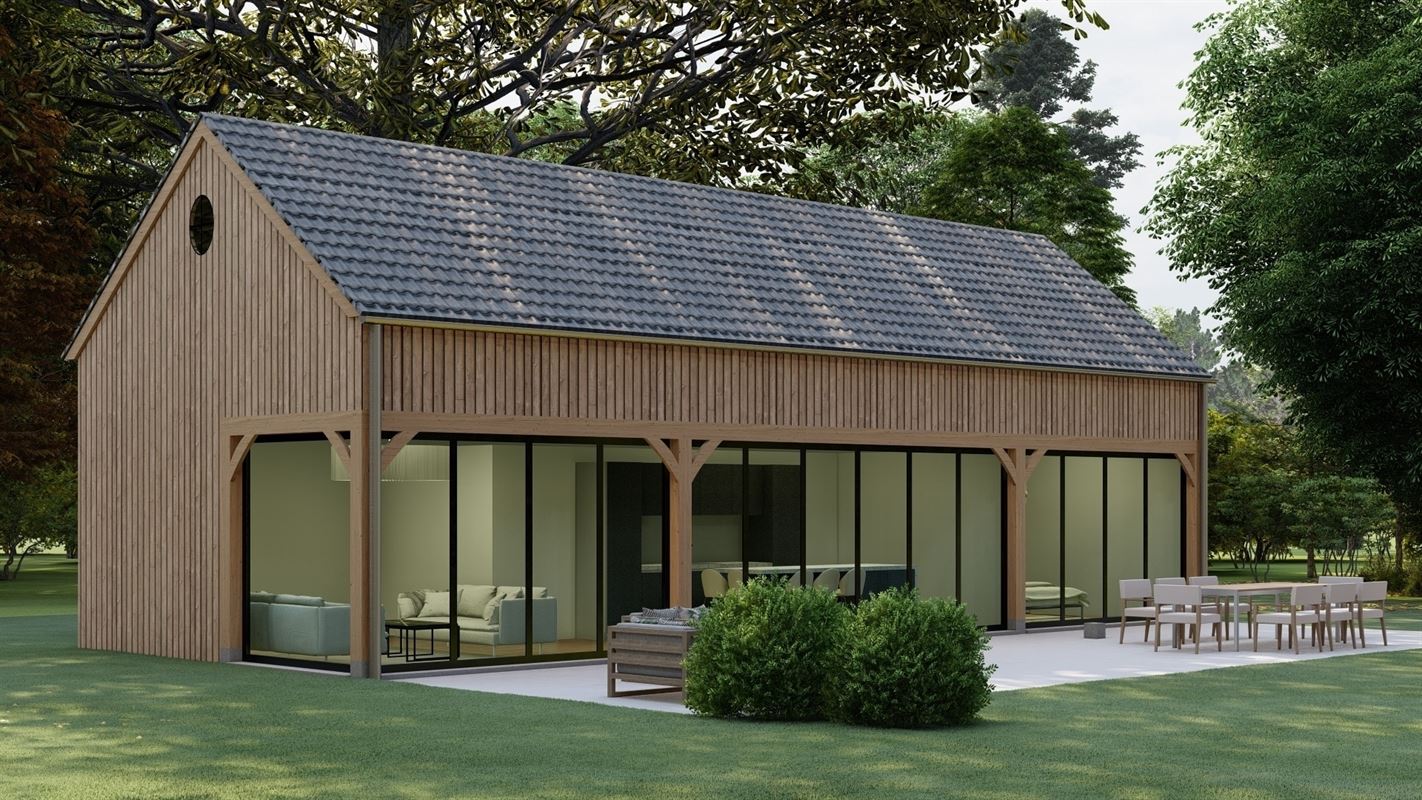 Projet neuf : Magnifique villa en chêne