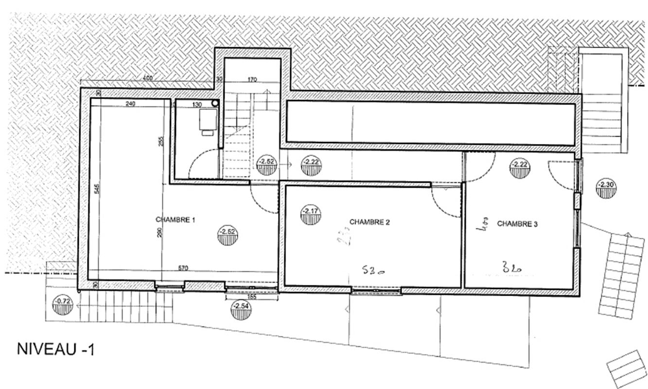 Maison contemporaine - vue dégagée!