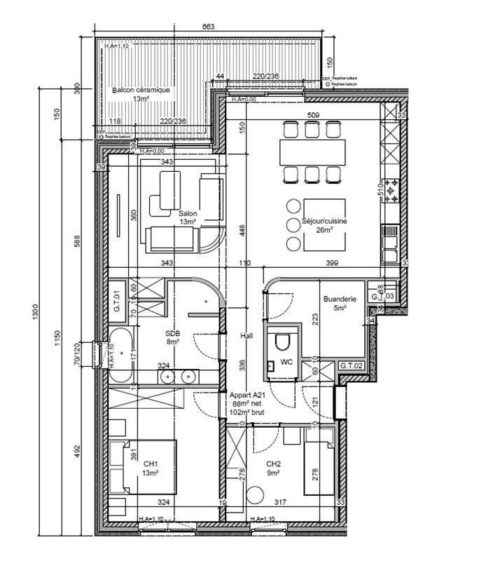 The Hills - Appartements haut de gamme - A21