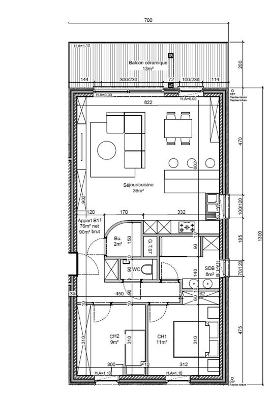 Portes ouvertes le 19/09 de 13h à 16h - Appartements haut de gamme - B11
