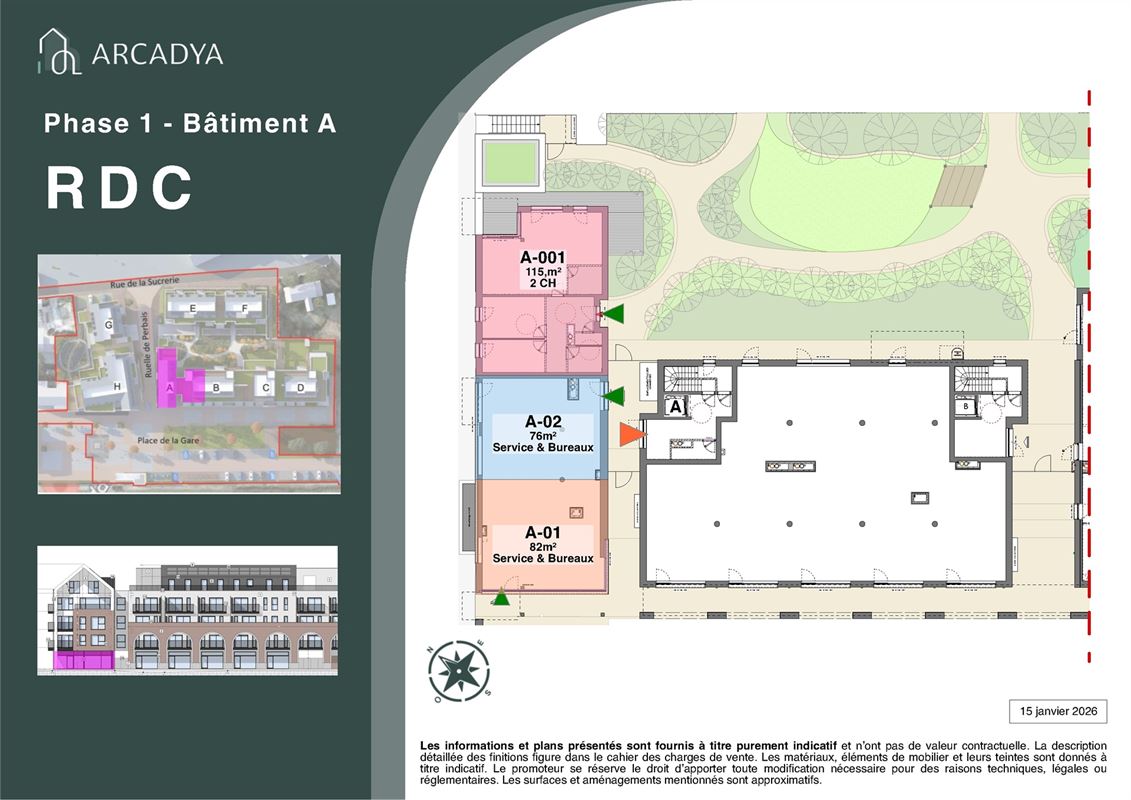 Acadya - A-01 - Service, bureaux ou profession libérale