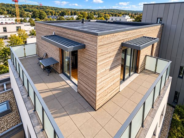 PAM EXPO - TERRASSE 20M² SUD-OUEST - DERNIER ETAGE