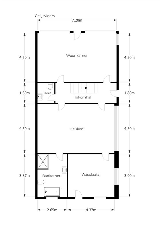 RECENTE WONING MET 6 SLAAPKAMERS VLAKBIJ CENTRUM KOERSEL