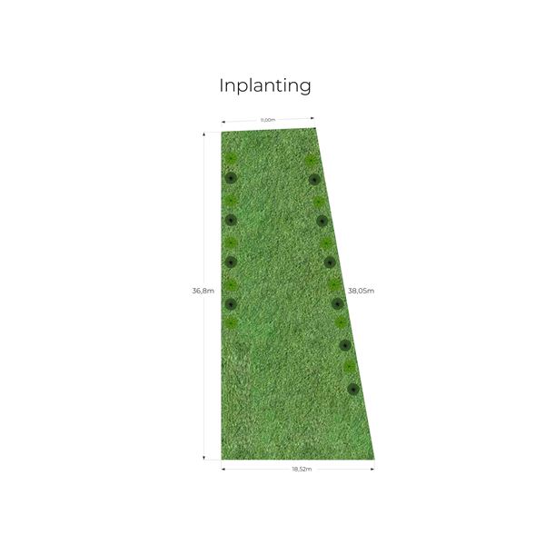 LEUK GELEGEN BOUWGROND VOOR OPEN BEBOUWING