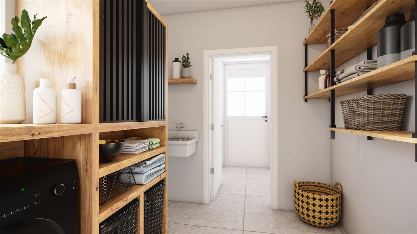 NIEUWBOUWWONING MET 3 SLAAPKAMERS UITERST CENTRAAL DOCH RUSTIG GELEGEN TE ZONHOVEN
