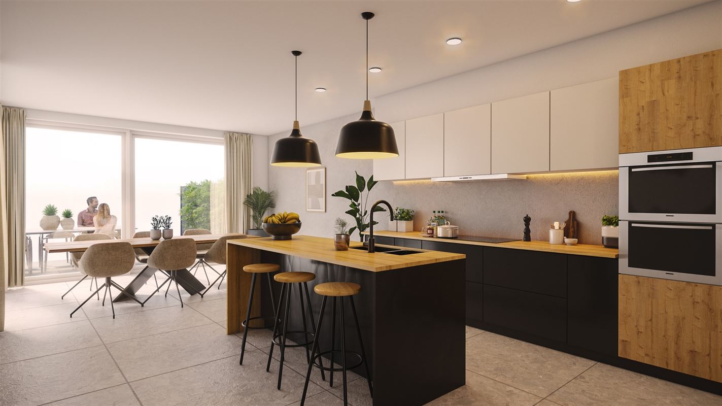 NIEUWBOUWWONING MET 3 SLAAPKAMERS EN INPANDIGE GARAGE UITERST CENTRAAL DOCH RUSTIG GELEGEN TE ZONHOVEN