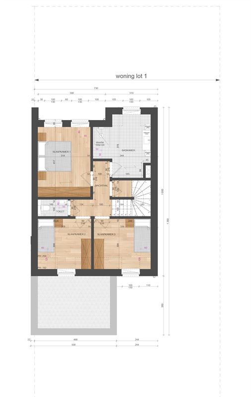 NIEUWBOUWWONING MET 3 SLAAPKAMERS UITERST RUSTIG DOCH CENTRAAL GELEGEN TE ZONHOVEN