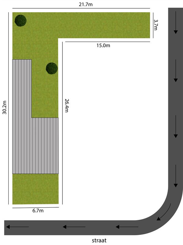 PERFECT ONDERHOUDEN WONING MET ACHTERINRIT NAAR TUIN IN BERINGEN CENTRUM