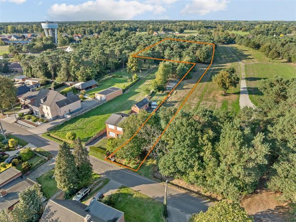 BOUWGROND HOB 1384M2 MET ACHTERLIGGEND BOS VAN 7560M2