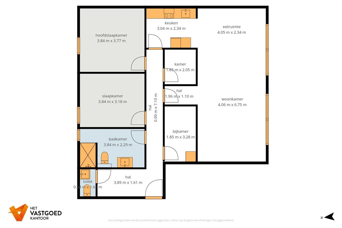 RUIM RECENT APPARTEMENT (2023) MET 2 SLAAPKAMERS TE KORSPEL
