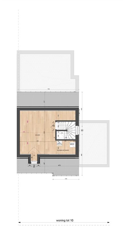 NIEUWBOUWWONING MET 3 SLAAPKAMERS UITERST CENTRAAL DOCH RUSTIG GELEGEN TE ZONHOVEN