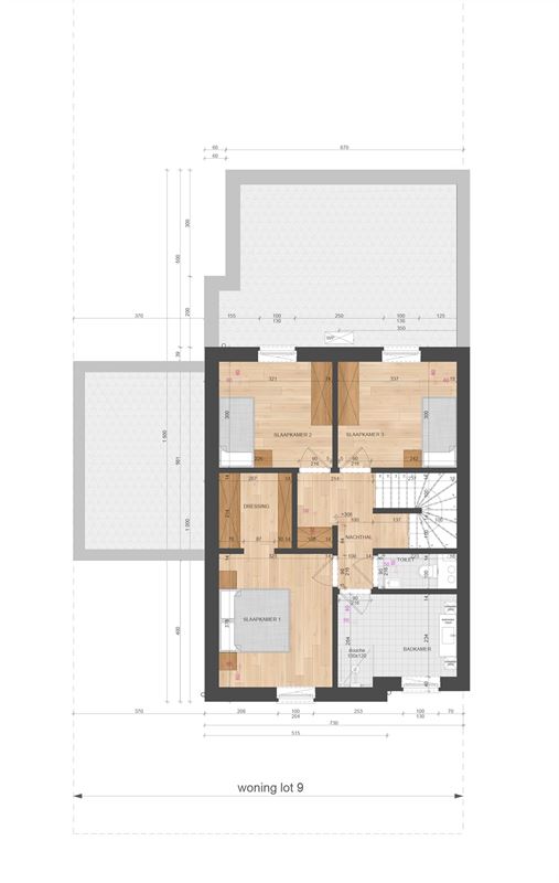 NIEUWBOUWWONING MET 3 SLAAPKAMERS UITERST CENTRAAL DOCH RUSTIG GELEGEN TE ZONHOVEN