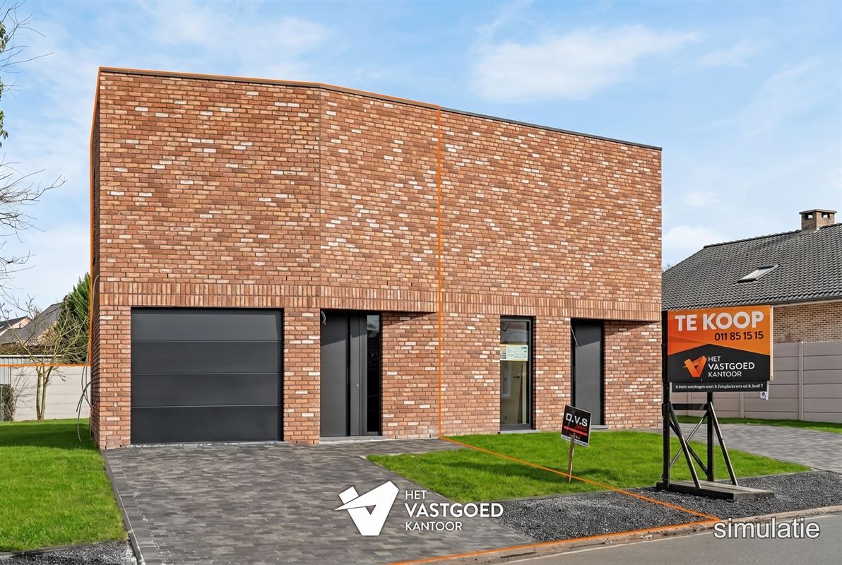 VOLLEDIG AFGEWERKTE NIEUWBOUWWONING OP CENTRALE LIGGING TE BERINGEN