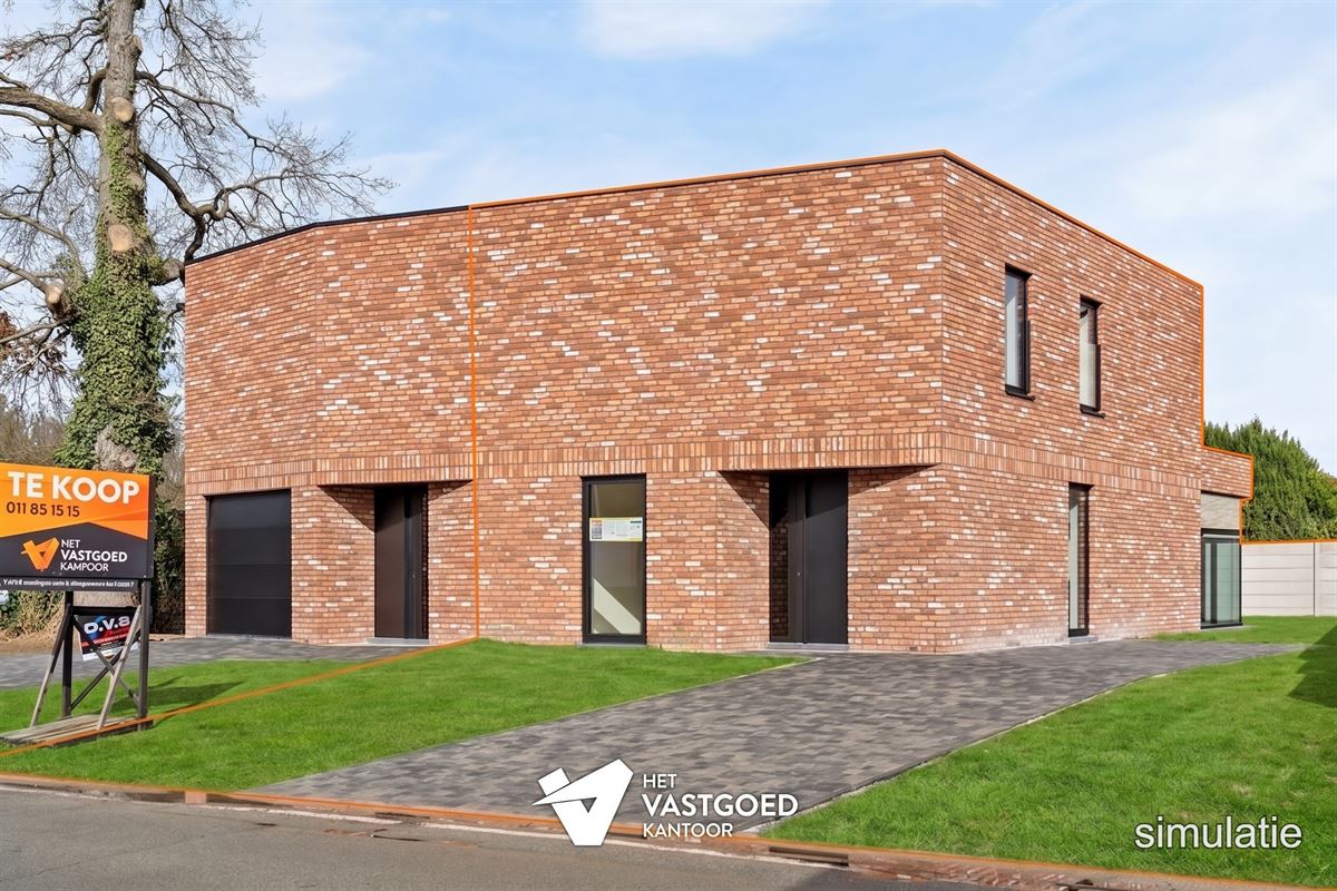 VOLLEDIG AFGEWERKTE NIEUWBOUWWONING OP CENTRALE LIGGING TE BERINGEN