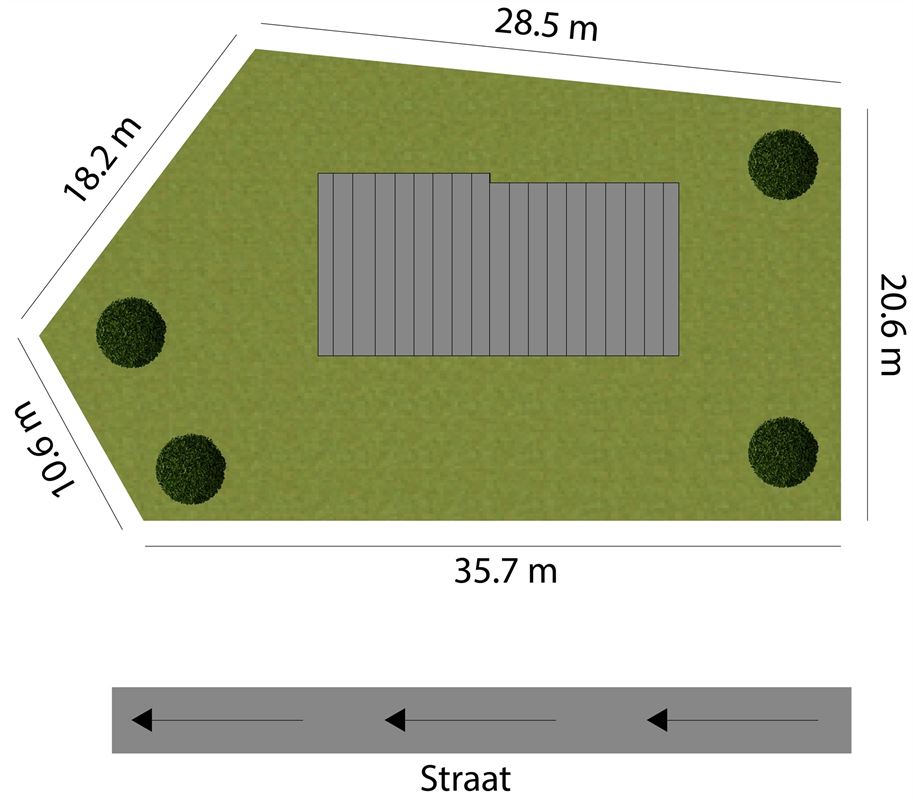 HANDELSPAND MET GOEDE VISIBILITEIT EN RUIME PARKING MET BOVENLIGGEND APPARTEMENT IN HEUSDEN-ZOLDER