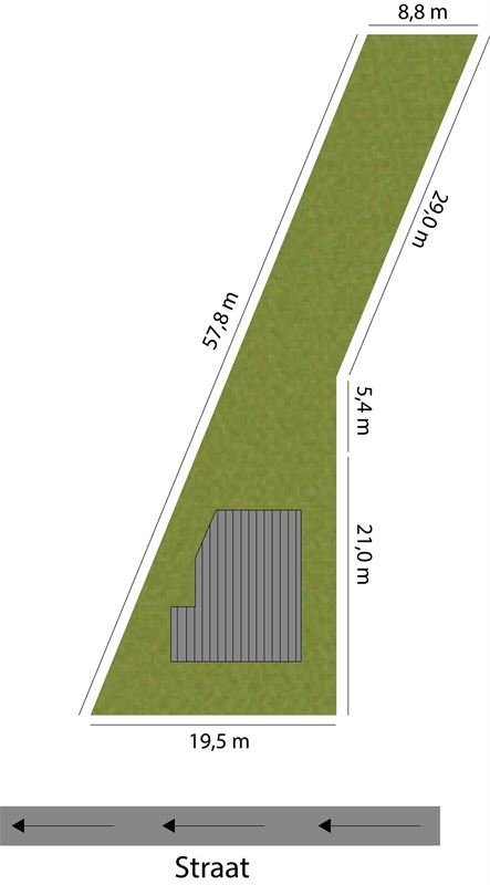 HEEL KNUSSE GELIJKVLOERSE WONING MET 3 SLAAPKAMERS EN ZUIDGERICHTE TUIN TE BUDINGEN