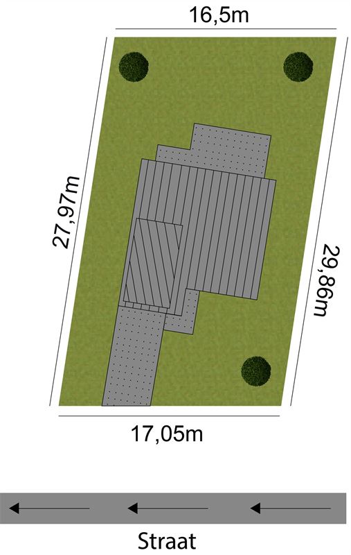 VOLLEDIG AFGEWERKTE EN ENERGIEZUINIGE NIEUWBOUWWONING OP PERCEEL VAN 4A88CA TE SCHAFFEN