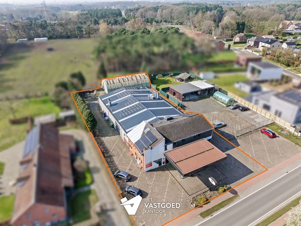 OVER TE NEMEN GARAGE (800M²) EN TANKSTATION GELEGEN OP EEN PERCEEL VAN 2727M² TE HAM