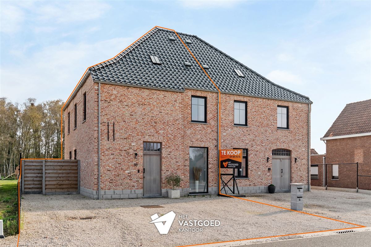 ENERGIEZUINIGE NIEUWBOUWWONING (E21) OP PERCEEL VAN 6A63CA IN GROENE DOCH CENTRALE OMGEVING