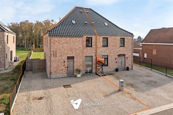 ENERGIEZUINIGE NIEUWBOUWWONING (E21) OP PERCEEL VAN 6A63CA IN GROENE DOCH CENTRALE OMGEVING