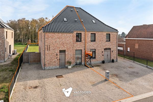 ENERGIEZUINIGE NIEUWBOUWWONING (E21) OP PERCEEL VAN 6A63CA IN GROENE DOCH CENTRALE OMGEVING