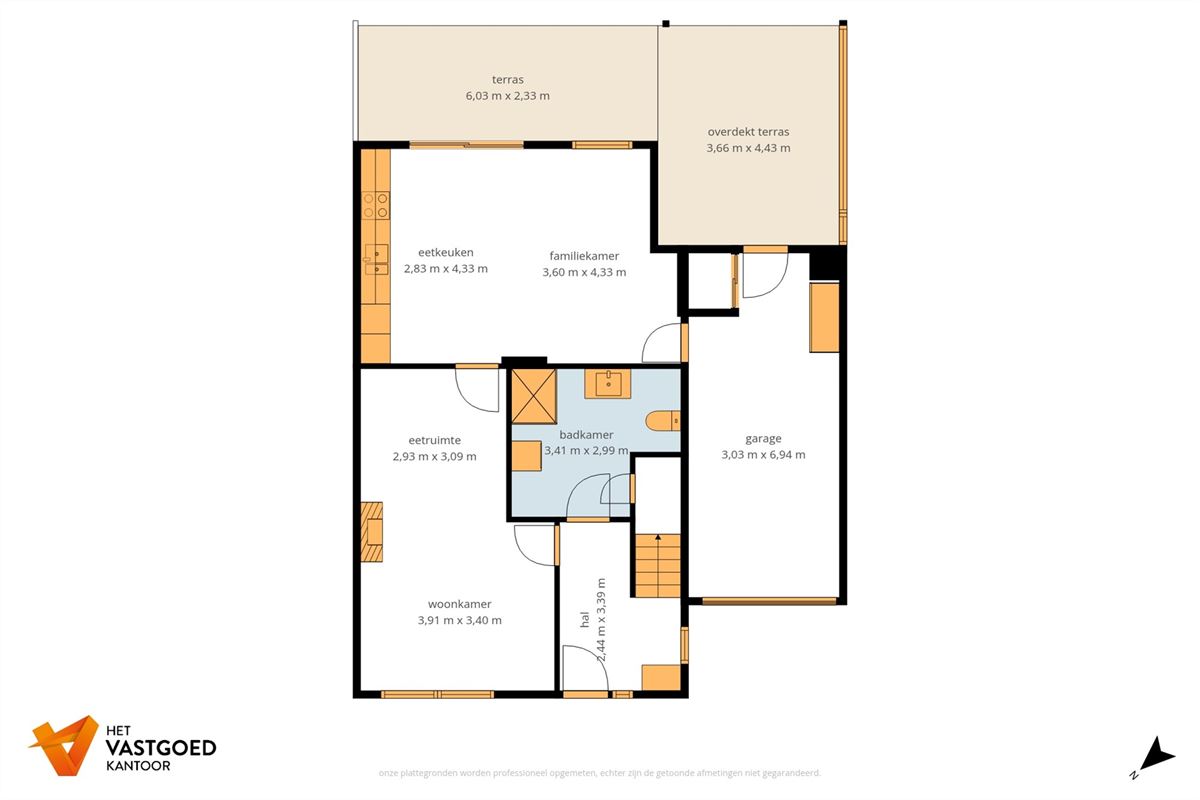 GERENOVEERDE WONING MET 3 SLAAPKAMERS EN GEZELLIGE STADSTUIN IN HEUSDEN CENTRUM