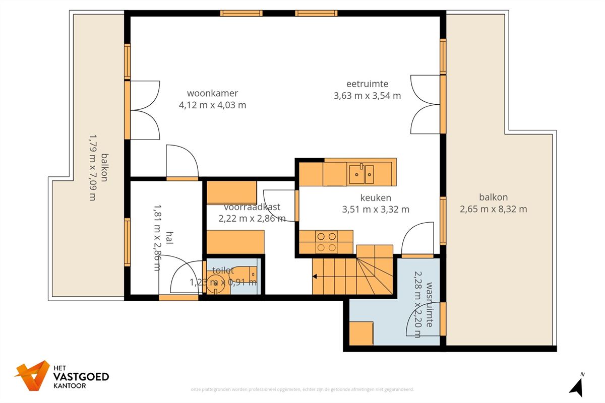 ZEER RUIM DUPLEX APPARTEMENT (149M²) MET 3 SLAAPKAMERS, TERRAS EN 2 AUTOSTAANPLAATSEN TE HAM