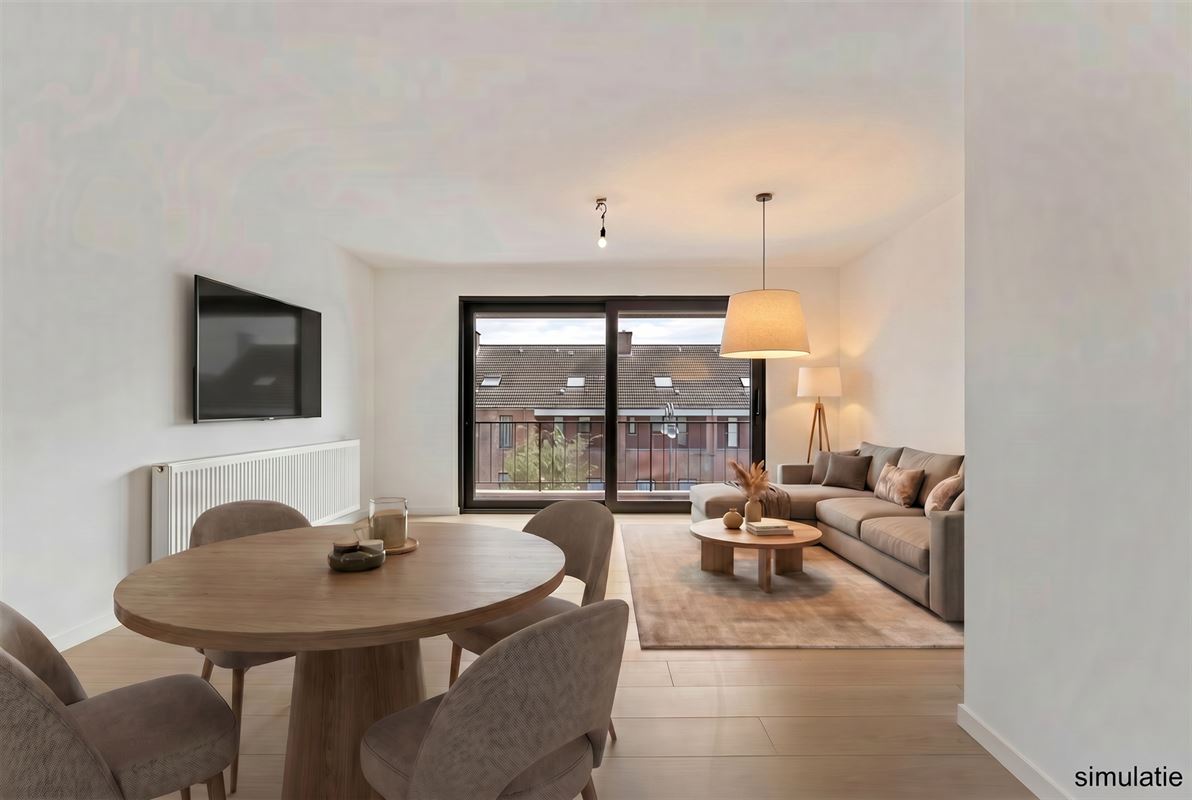 VOLLEDIG GERENOVEERD APPARTEMENT (65M²) MET 1 SLAAPKAMER, AUTOSTAANPLAATS EN GARAGEBOX TE HEUSDEN-ZOLDER