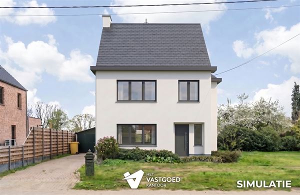 WONING MET POTENTIEEL (154M²) MET 3 SLAAPKAMERS EN PRACHTIGE TUIN TE MEERHOUT