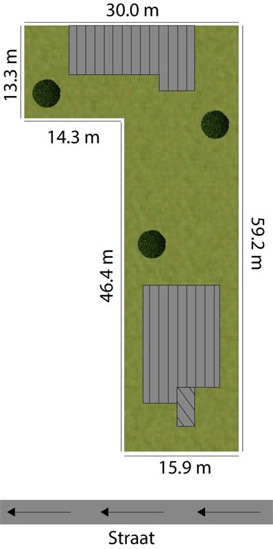 GERENOVEERDE WONING MET 4 SLAAPKAMERS GELEGEN OP EEN RUIM PERCEEL VAN 11A35CA TE SCHERPENHEUVEL