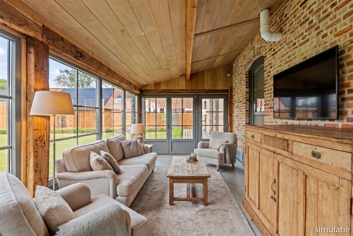 SUPER KNAP GERENOVEERDE HOEVE OP PERCEEL VAN 2344M² TE MEERHOUT
