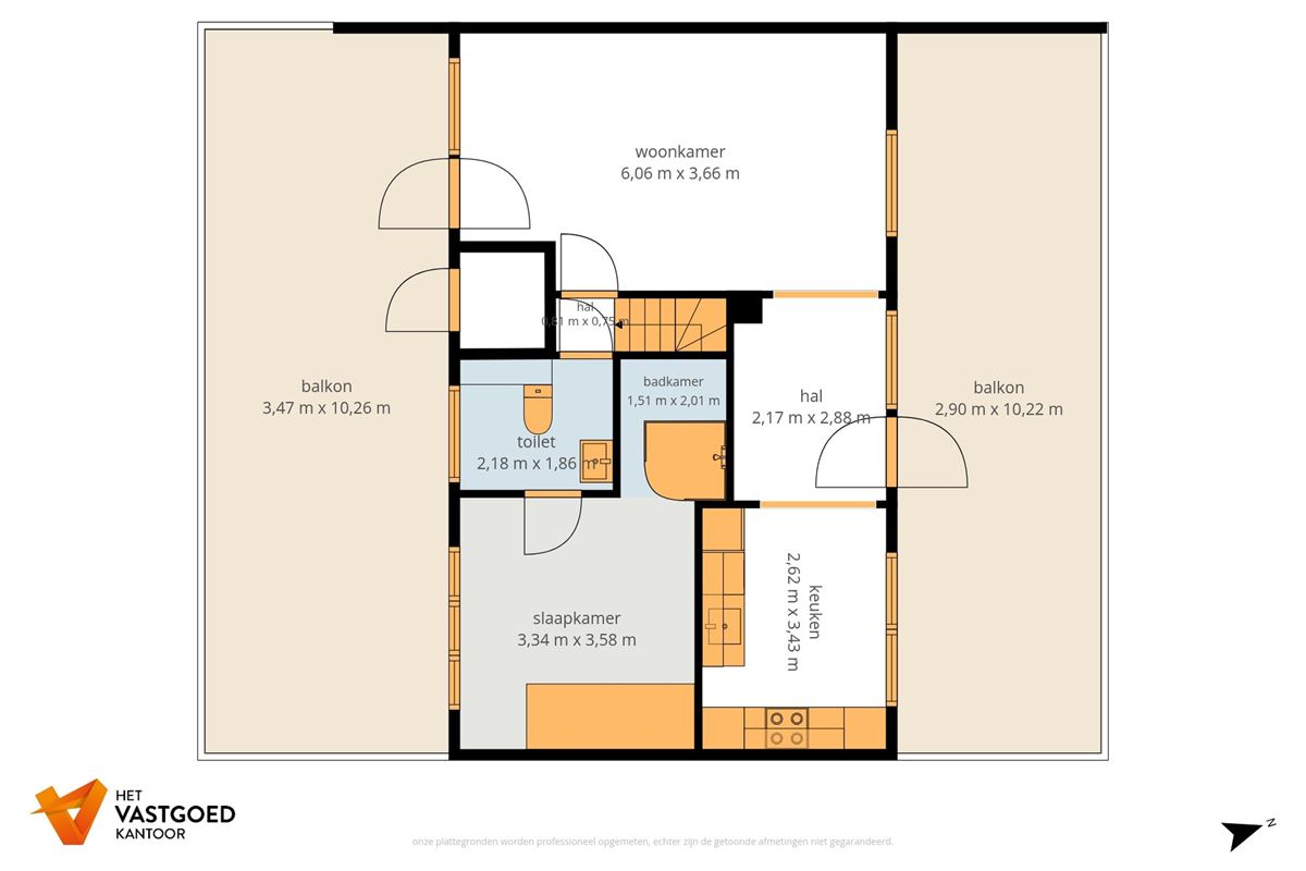 GERENOVEERD APPARTEMENT MET 2 TERRASSEN OP TOPLOCATIE TE HASSELT CENTRUM