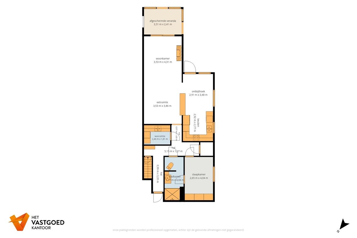INSTAPKLAAR GELIJKVLOERS APPARTEMENT MET TERRAS, TUIN EN GARAGE