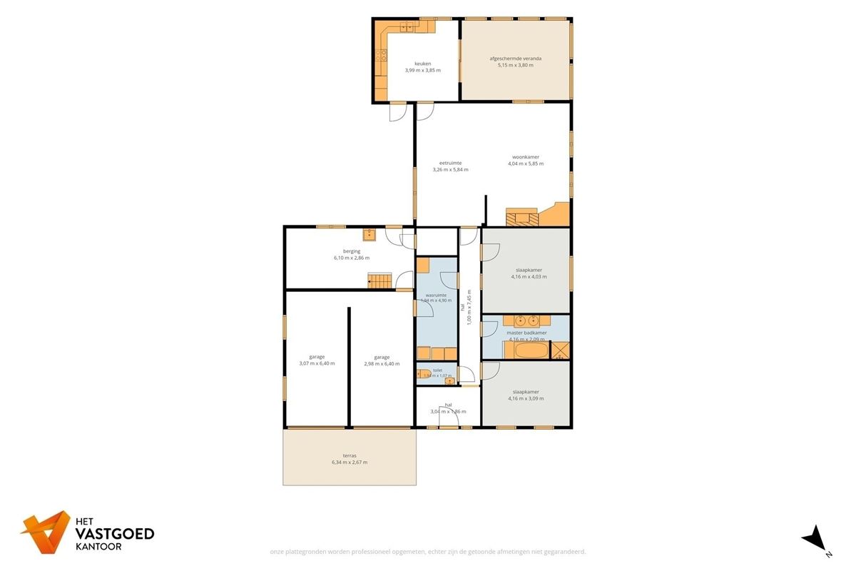 GELIJKVLOERSE WONING OP PRACHTIGE LIGGING OP 3060M2
