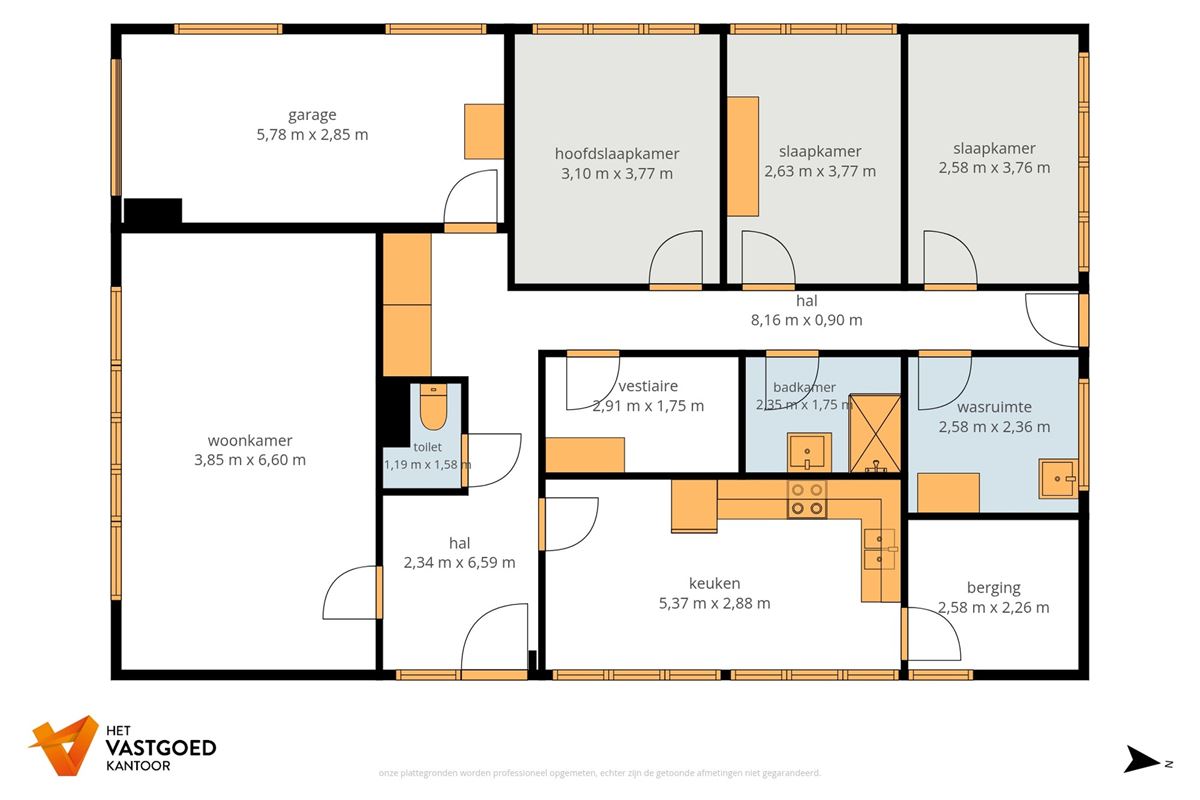 INSTAPKLARE GELIJKVLOERSE WONING OP RUSTIGE LIGGING